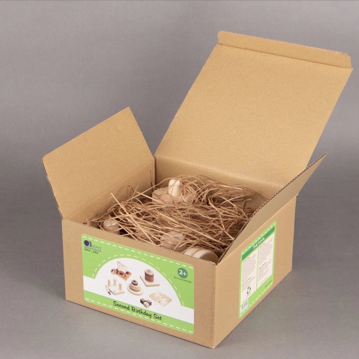 First Birthday Gift Set - QToys | Wooden Toys NZ